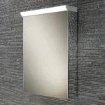 Spectrum Mirrored Sides Single Door Cabinet