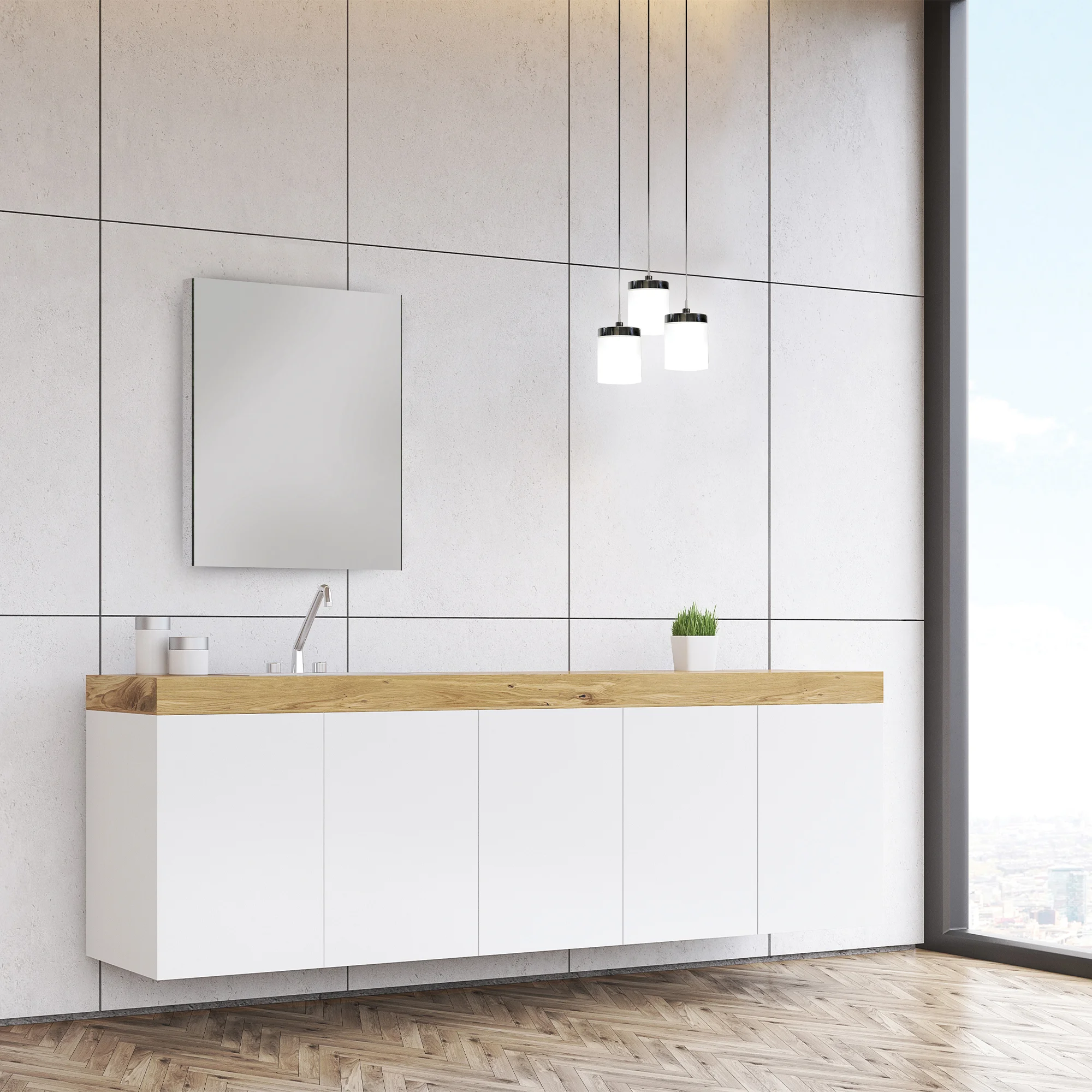 7830000020Triumph20Mirror2060.webp Triumph Portrait Bathroom Mirror - Image 1
