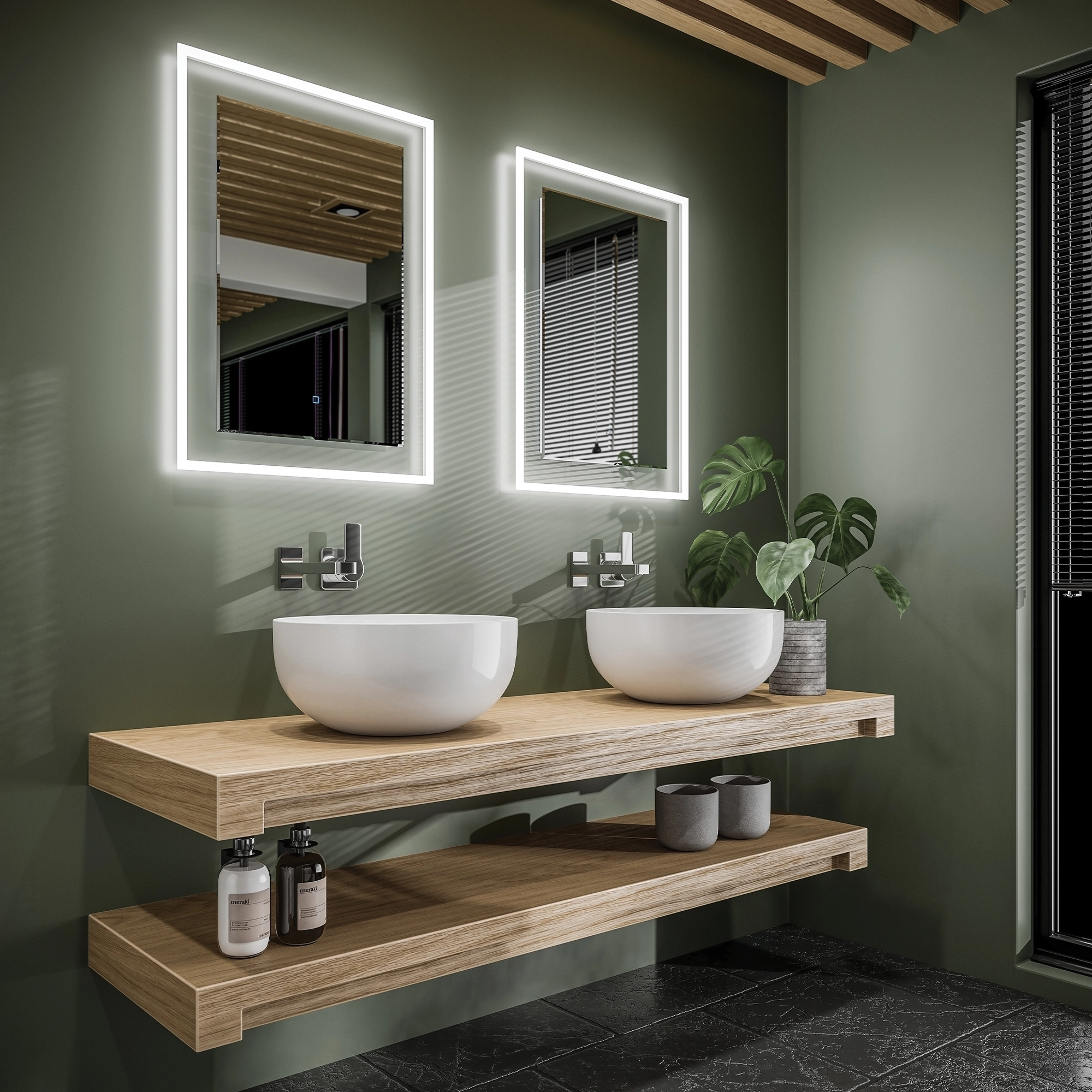 7942000020Element20Mirror2050202.webp Element Illuminated Bathroom Mirror - Image 1