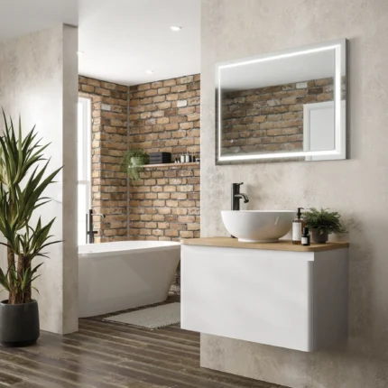 Spectre Chamfered LED Bathroom Mirror
