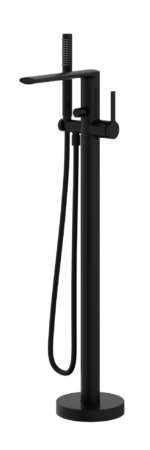 Ivy Freestanding Bath Shower Mixer - Matt Black