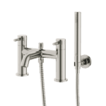 Kyloe Deck Mounted Bath Shower Mixer - Brushed Nickel