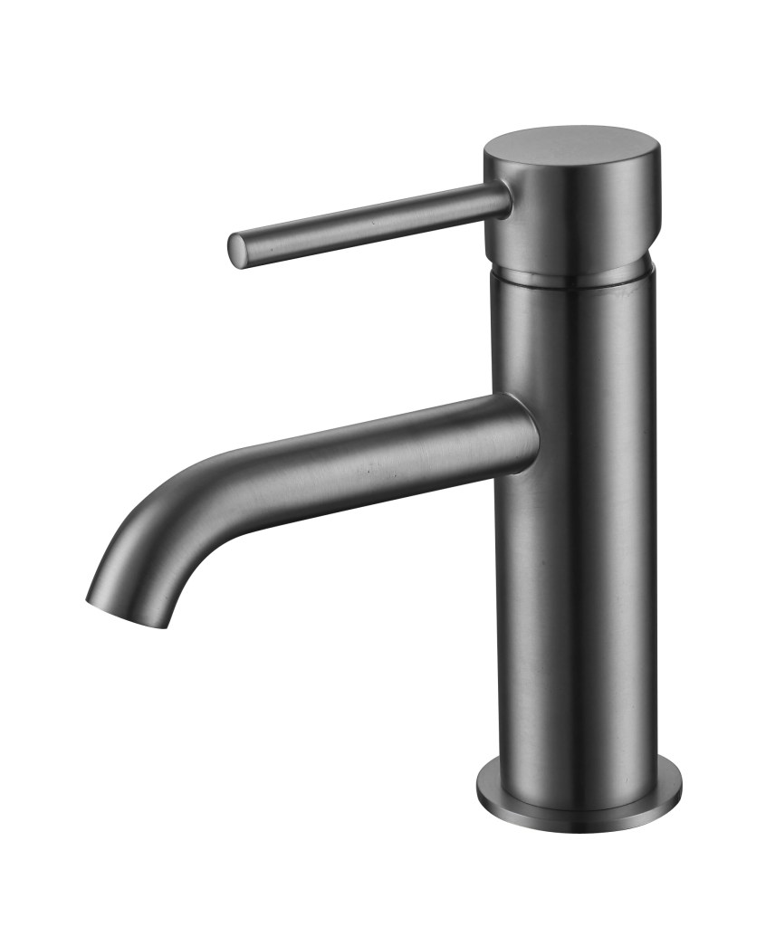 AVG05MG-1.jpg Giro Grey Mono Basin Mixer inc. Waste - Gunmetal - Image 1
