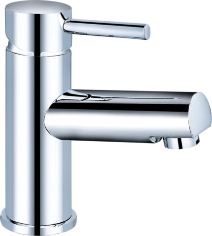 Jet Mono Basin Mixer With Push Button Waste