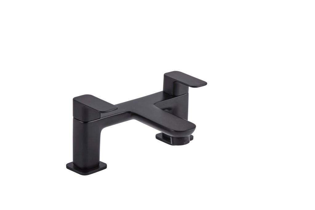 Hase-Bath-Filler-Blk-HZ3203-1-scaled-1.jpg Haze Deck Mounted Bath Filler - Image 1