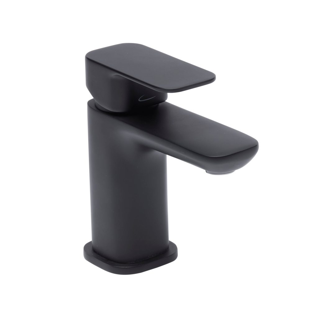 Haze-Basin-Mixer-Black-THZ1103-cutout-scaled-1.jpg Haze Basin Mixer With Click Waste - Image 1