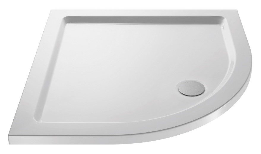 KSQ12080L.jpg Slim Shower Tray Quad Excluding Waste - Image 1