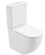INSPIRE Rimless Fully Shrouded Close Coupled WC & Alpha Soft Close Seat