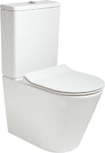 REFLECTIONS Rimless Fully Shrouded Close Coupled WC & Sequence Slim Soft Close Seat