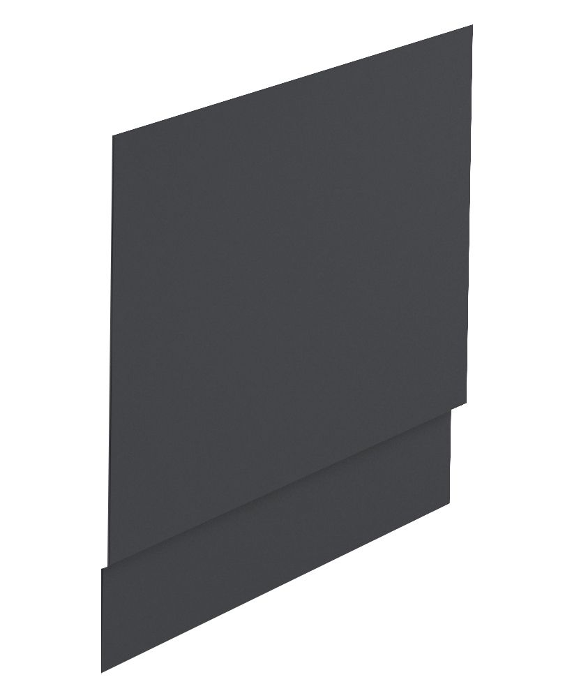 SCANDINAVIAN 700mm End Bath Panel Matt Midnight Grey SCANDINAVIAN End Bath Panel Matt Midnight Grey - Image 1