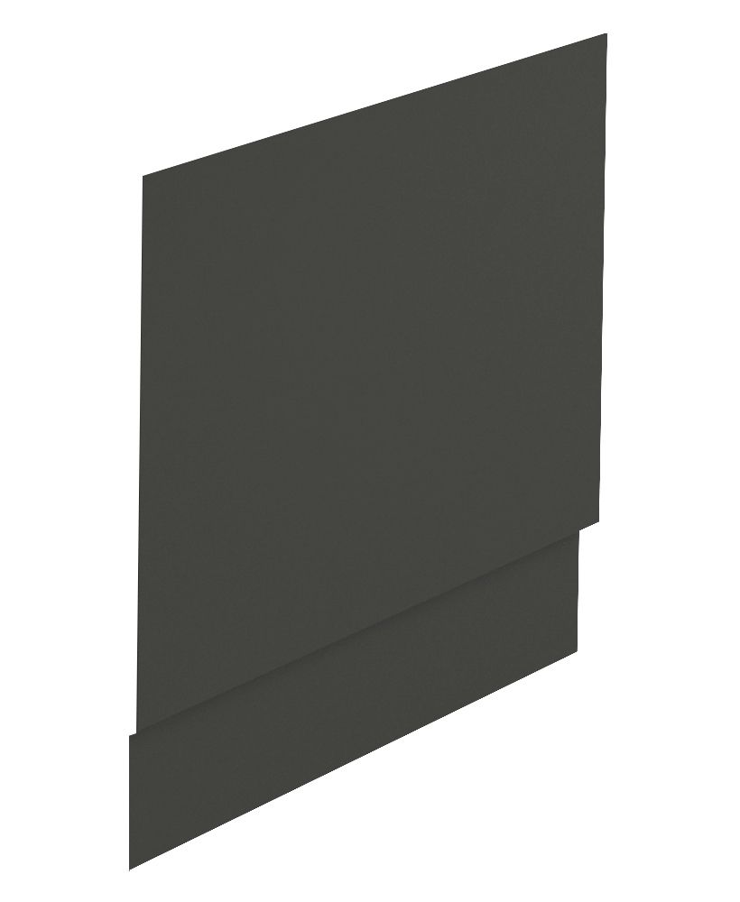 SCANDINAVIAN 700mm End Bath Panel Matt Dolphin Grey SCANDINAVIAN End Bath Panel Matt Dolphin Grey - Image 1