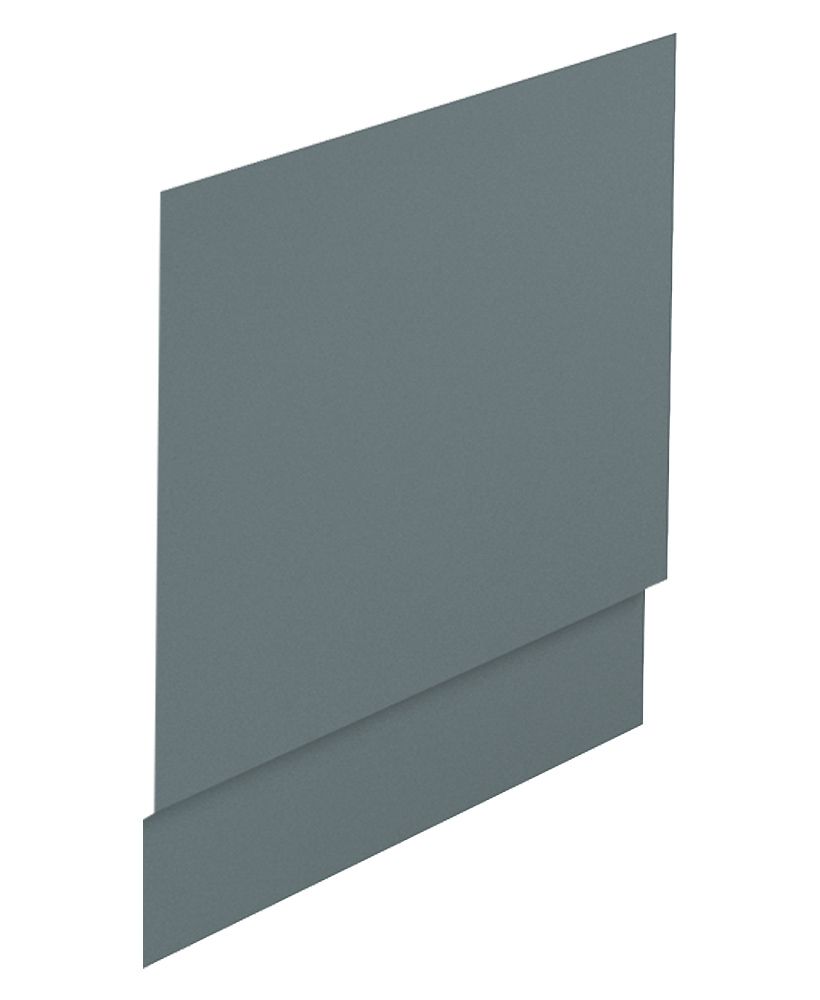 SCANDINAVIAN 700mm End Bath Panel Matt Coral Green SCANDINAVIAN End Bath Panel Matt Coral Green - Image 1