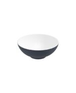 SKAL Round 40cm Countertop Basin White-Night Sky Blue & Waste