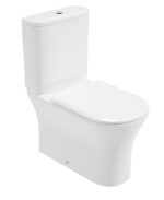 PENA Fully Shrouded Close Coupled Rimless Pan & Alpha Soft Close Seat