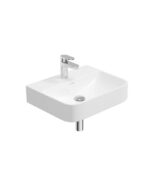 HORIZON Square 50cm 1TH Wash Basin & Bottle Trap - Chrome