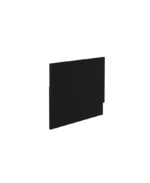 SCANDINAVIAN End Bath Panel Matt Black - 800mm