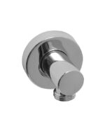 SYNC Round Wall Elbow Matt Black