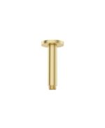 SYNC Round Ceiling Shower Arm 200mm Brushed Gold