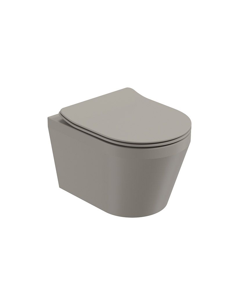 LIVING Wall Hung WC City Stone & Soft Close Seat LIVING Wall Hung WC City Stone & Soft Close Seat - Image 1