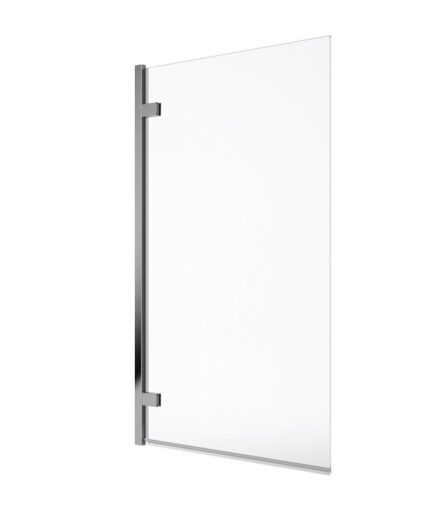 LUNAR SB5 8mm Hinged Bath Screen Chrome