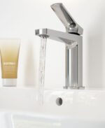 LUTA Basin Mixer Chrome - Image 2