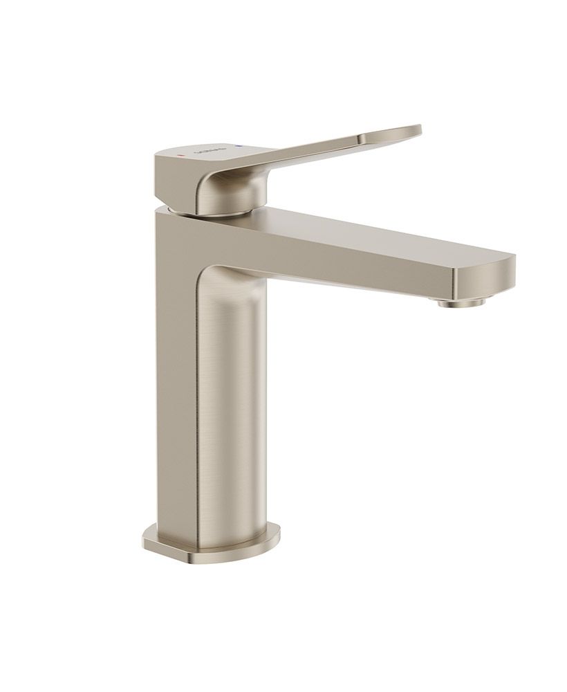 LUTA Basin Mixer Brushed Nickel LUTA Basin Mixer Brushed Nickel - Image 1