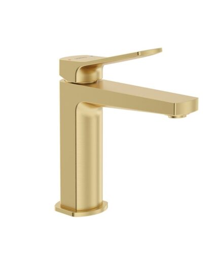 LUTA Basin Mixer Brushed Gold