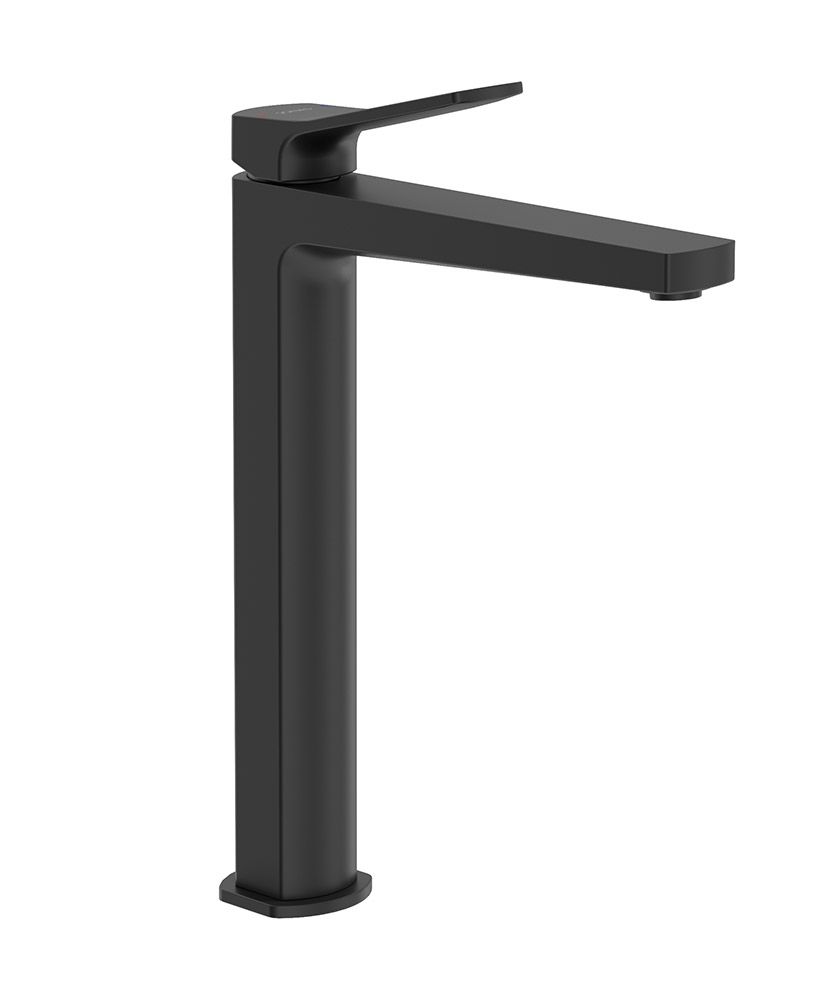 LUTA Freestanding Basin Mixer Matt Black LUTA Freestanding Basin Mixer Matt Black - Image 1