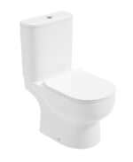 VIA Open Back Close Coupled WC & Sequence Slim Seat