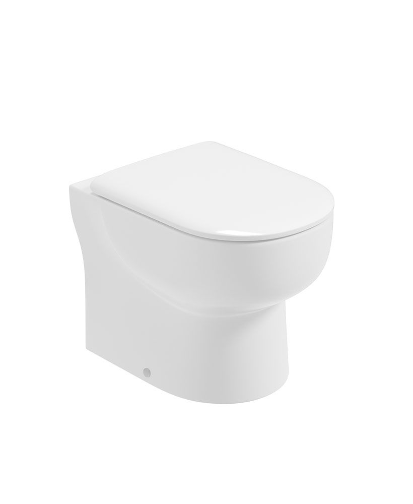 VIA Back to Wall WC & Sequence Soft Close Seat VIA Back to Wall WC & Sequence Soft Close Seat - Image 1