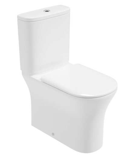PENA Comfort Height Close Coupled Fully Shrouded Close Coupled WC & Sequence Soft Close Seat