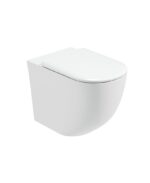 INSPIRE Rimless Back to Wall WC & Sequence Soft Close Seat