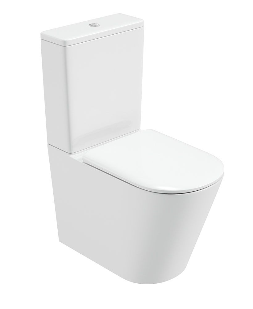 REFLECTIONS Rimless Fully Shrouded Close Coupled WC & Sequence Soft Close Seat REFLECTIONS Rimless Fully Shrouded Close Coupled WC & Sequence Soft Close Seat - Image 1