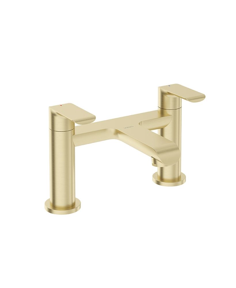 SCOPE Deck Mounted Bath Filler Brushed Gold SCOPE Deck Mounted Bath Filler Brushed Gold - Image 1
