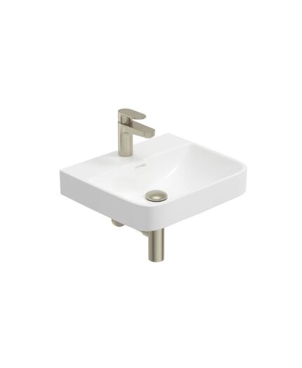 HORIZON Square 45cm 1TH Wash Basin & Bottle Trap