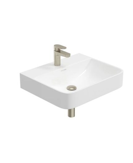 HORIZON Square 55cm 1TH Wash Basin & Bottle Trap