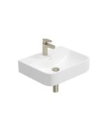 HORIZON Square 50cm 1TH Wash Basin & Bottle Trap