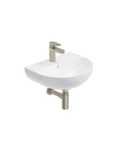 HORIZON Round 45cm 1TH Wash Basin & Bottle Trap
