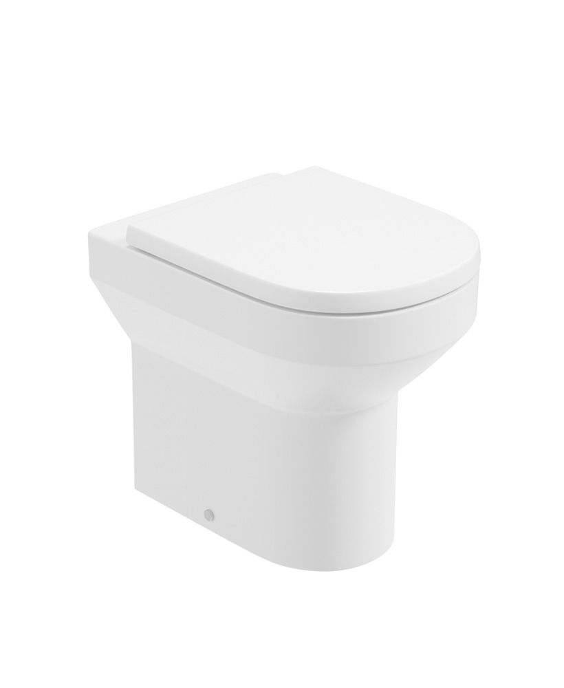 BASE Rimless Back to Wall Comfort Height WC & PP Seat BASE Rimless Back to Wall Comfort Height WC & PP Seat - Image 1