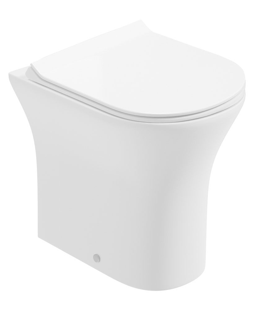 PENA Rimless Comfort Height Back to Wall WC & Sequence Slim Soft Close Seat PENA Rimless Comfort Height Back to Wall WC & Sequence Slim Soft Close Seat - Image 1