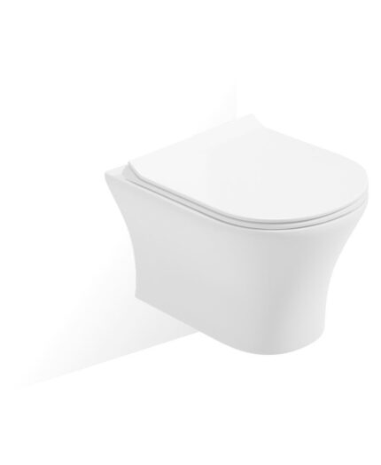 PENA Rimless Wall Hung WC & Sequence Slim Soft Close Seat