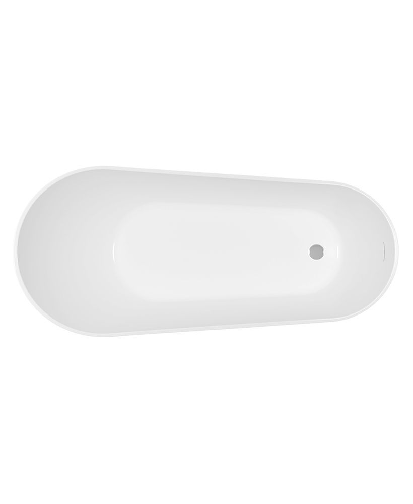 AUGUST 1700x750mm Freestanding Bath White AUGUST 1700x750mm Freestanding Bath White - Image 1