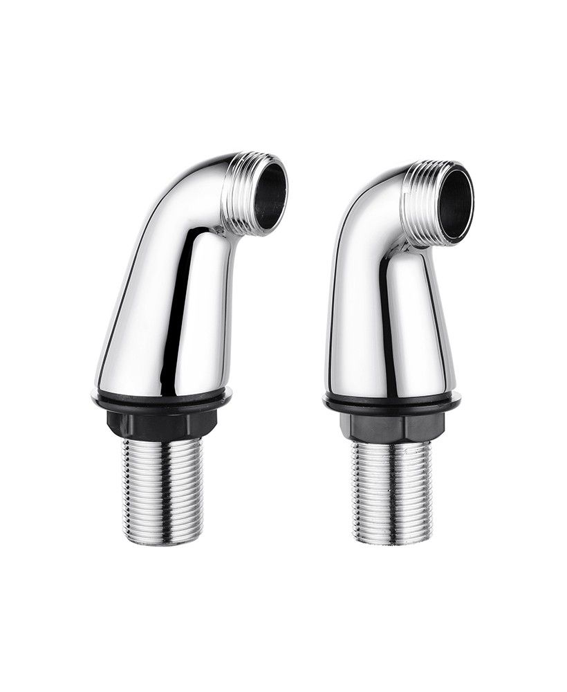 SONAS Leg Set for Thermostatic Bath Shower Mixer Chrome SONAS Leg Set for Thermostatic Bath Shower Mixer Chrome - Image 1