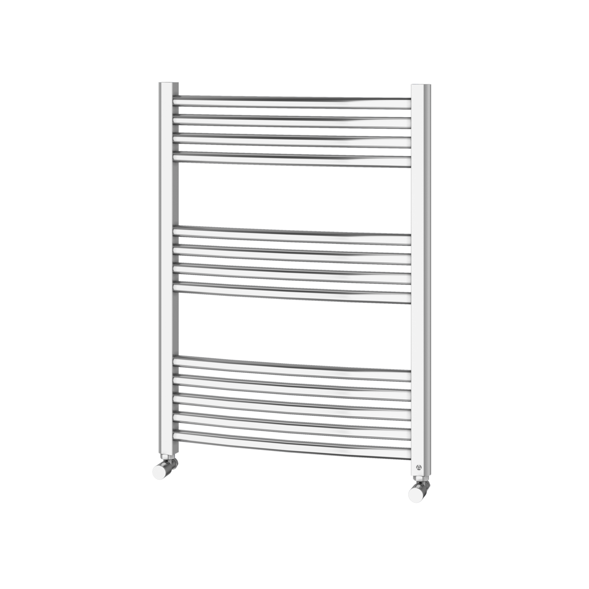 Luca Curved Chrome with Aromawell Radiator Luca Curved Chrome with Aromawell Radiator - Image 1