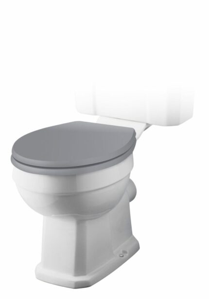 Fitzroy Comfort Height Pan - Close Coupled - White Ceramic