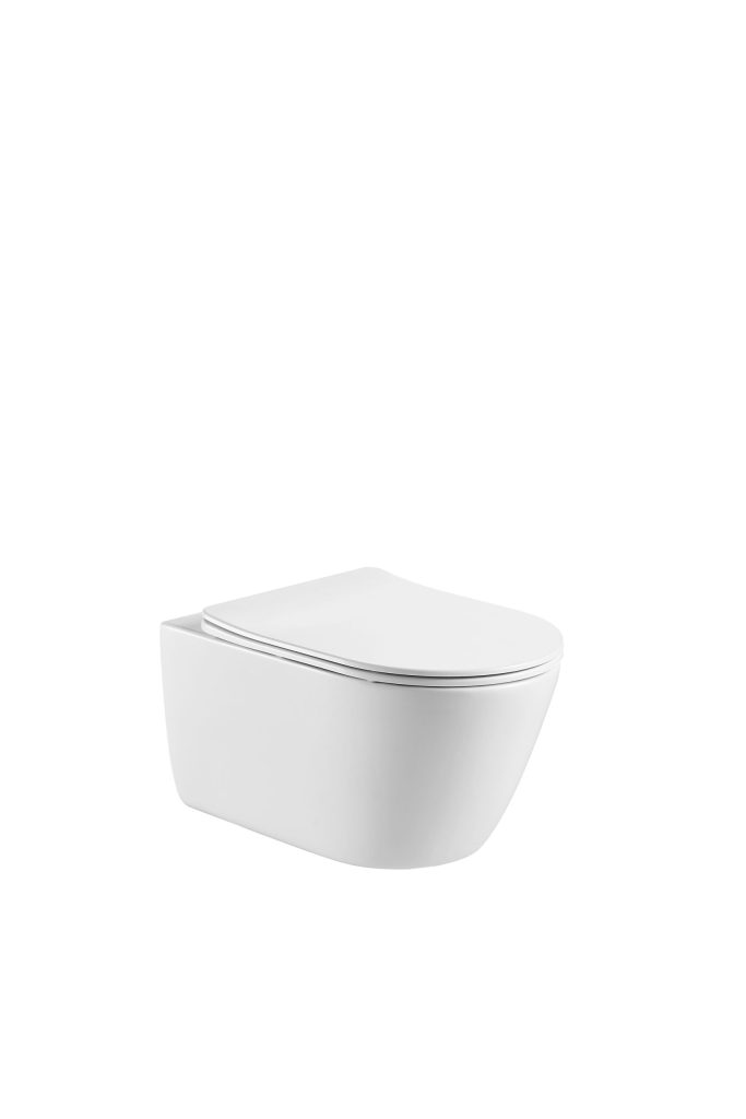 Manhattan Rimless Wall Hung Pan and Seat Manhattan Rimless Wall Hung Pan and Seat - Image 1