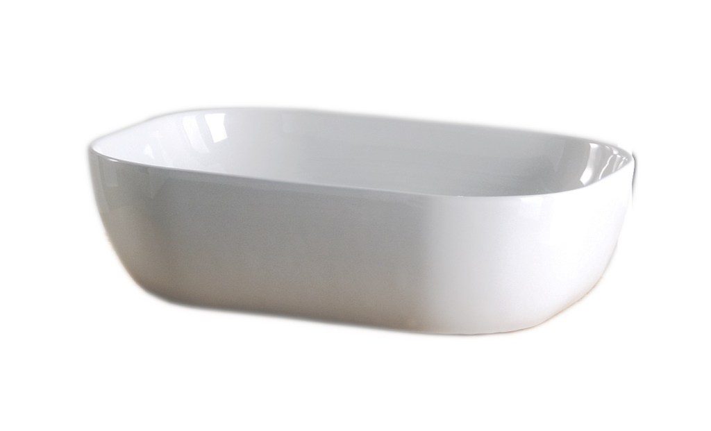 Vessel 505mm ESTANTE Soft Retangular round basin Vessel 505mm ESTANTE Soft Retangular round basin - Image 1