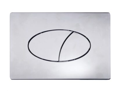 Flush Plate Options Ellipse Flush Plate - Chrome