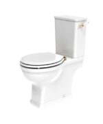 Marston Comfort Height Close Coupled Open Back Pan WC with Handle