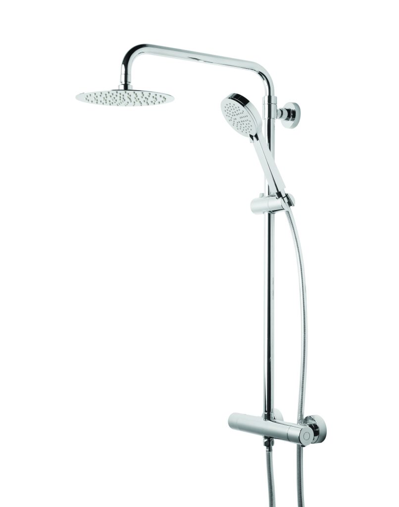 Exposed Showers Quantum Cool Touch Thermostatic Bar Shower Kit Exposed Showers Quantum Cool Touch Thermostatic Bar Shower Kit - Image 1